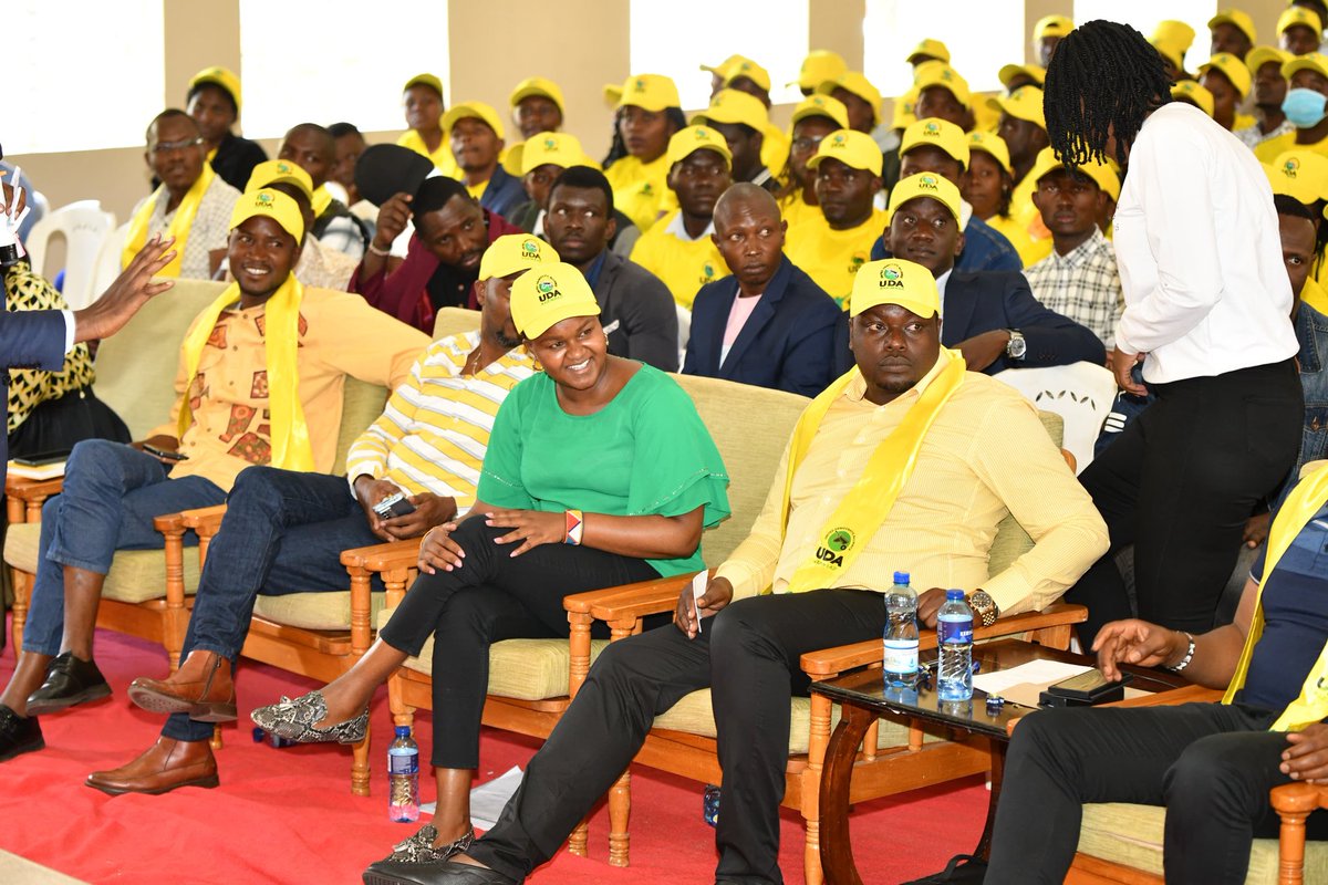 Truepastoralist's tweet photo. UDA COMRADES CHAPTER -WESTERN EDITION.

In the United Democratic Alliance, UDA @UDAKenya Party, there is an opportunity for each and every youth to secure their safe space and be in decision-making tables.

It’s through such engagements that political careers and leadership journeys are kickstarted.

UDA Kakamega Chapter was a huge success. 

#pastoralistchildspeaks 
#ComradesTownHall