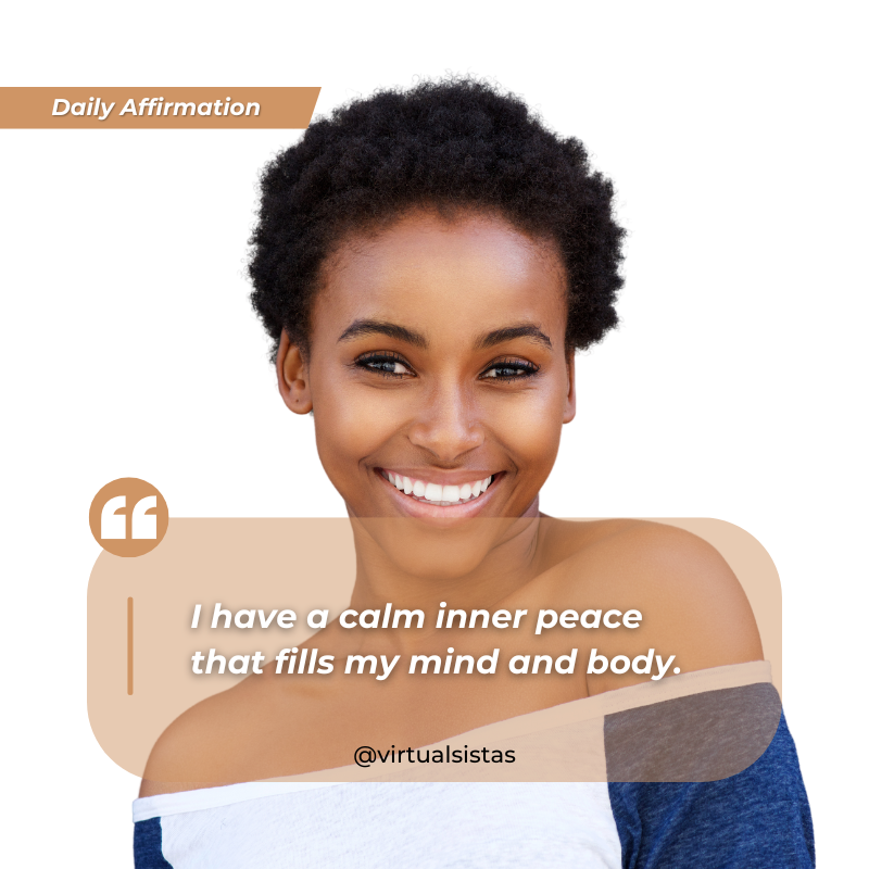 virtualsistas's tweet photo. ✨Daily Affirmation ✨
.
I have a calm inner peace that fills my mind and body
.
.
.
.
.
#Virtualsistas #VirtualAssistantService #AIHelp #VirtualWorkforce #OnlineSupport #DigitalWorkplace #RemoteAssistant #WorkflowEfficiency #SupportServices #TaskHandler #TechSupportVA https://t.co/tqWm35JAYs