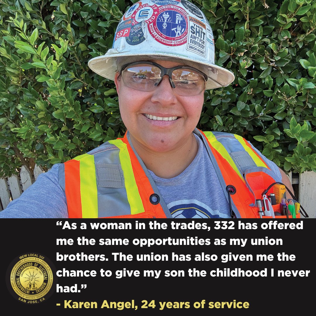 Karen Angel is a perfect example of what being #unionstrong is all about.
ibew332.org/newsletter/fal…