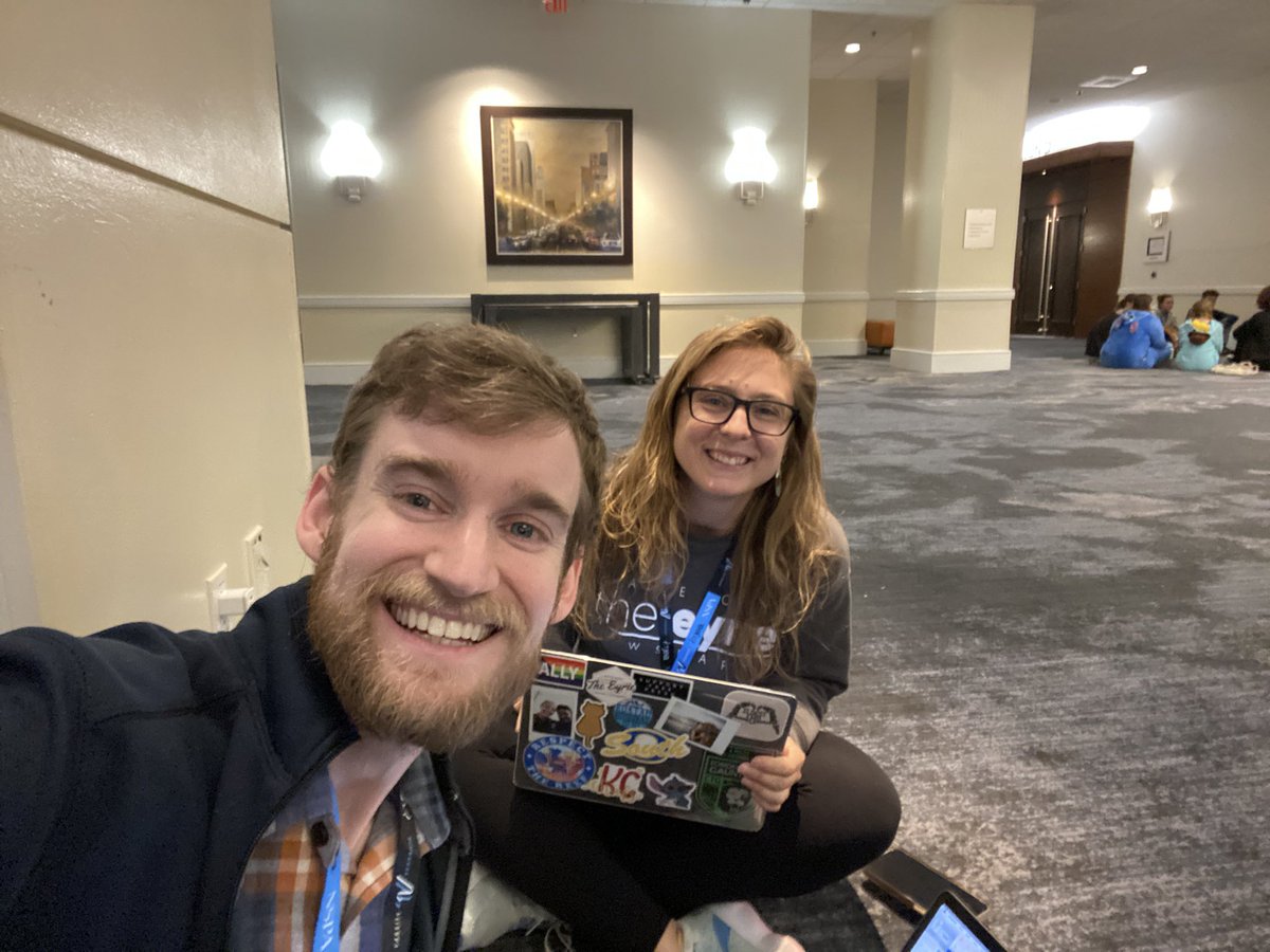 Always fun to run into other Olathe friends!