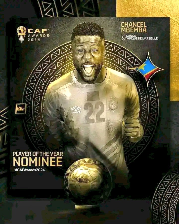 RodrigueBadiba1's tweet image. 💥❤️ @mbemba22 Chancel #nominé par la @CAFawards 2024 comme  #joueur de l'#année💥❤️
LA JUSTICE DE DIEU "IL Y EN A"