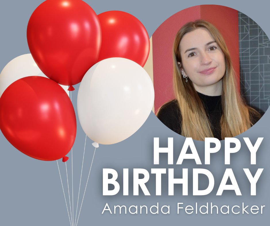 Happy Birthday to Staff Accountant, Amanda Feldhacker! 🎂
