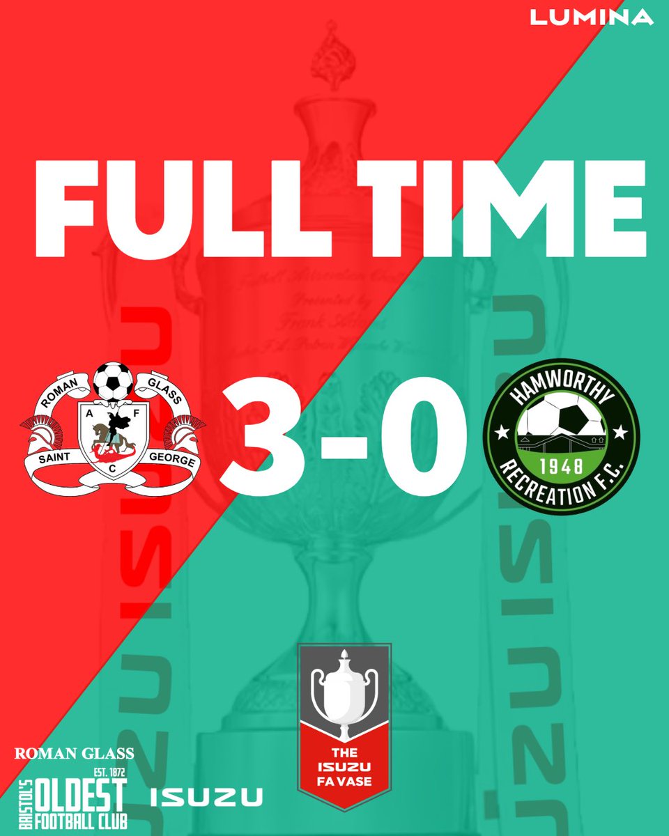 3 Goals. Clean Sheet. Next Round.

GET IN THERE LADS!😍💪🔥
𝐆𝐋𝐀𝐒𝐒 3-0 𝐓𝐡𝐞 𝐑𝐞𝐜
<a href="/bsoccerworld/">Bristol Soccerworld</a> <a href="/swsportsnews/">South West Sports News</a> 
#UpTheGlass | #RGSGHRFC