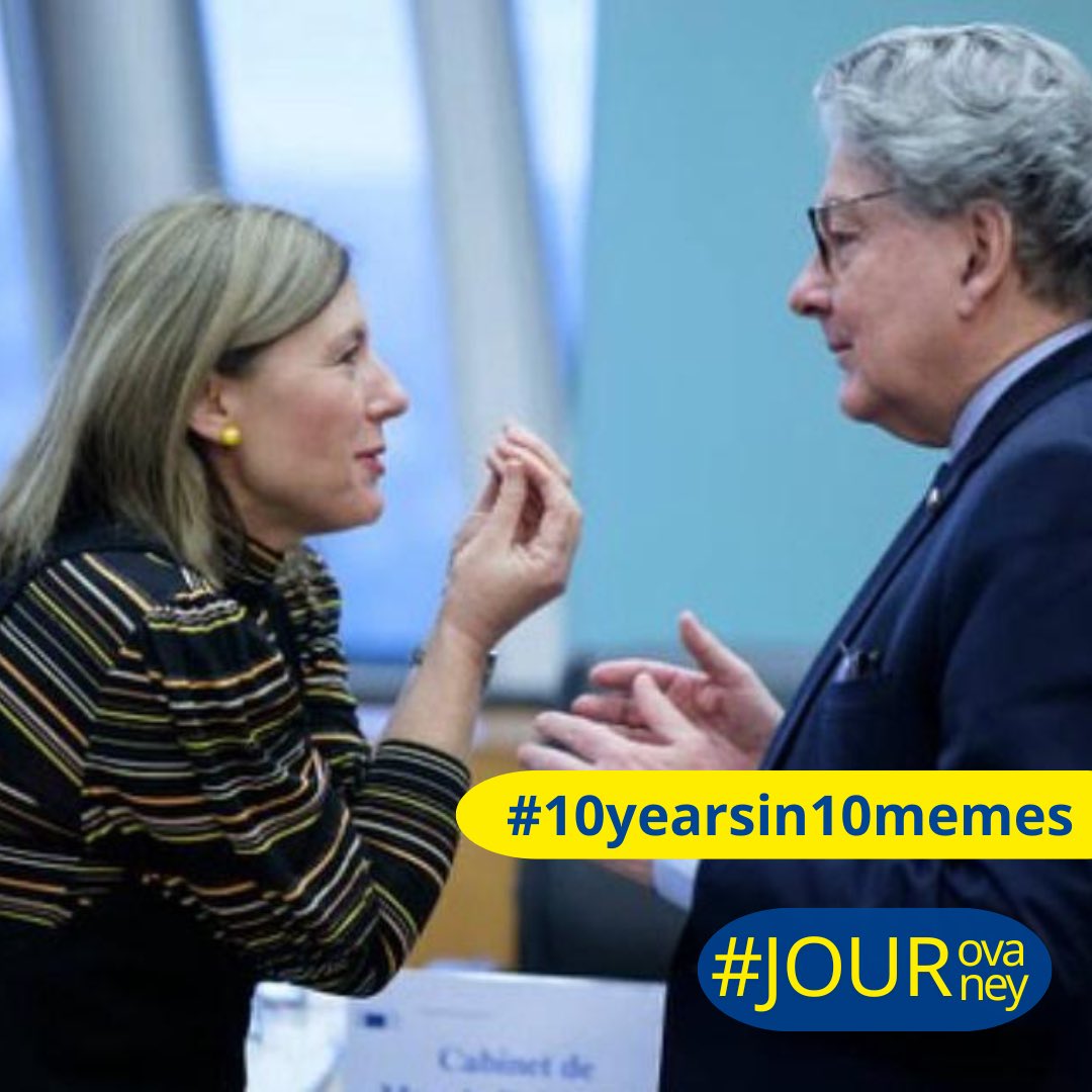 I repeat, democratic values must also be adhered to in #digital space!

#10yearsin10memes

4️⃣/1️⃣0️⃣

#JourovaJourney