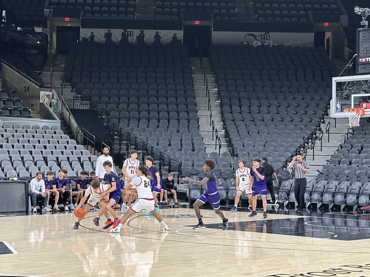 That’s a wrap! Bowie 55 Cedar Ridge 32. Great win for the Dawgs!