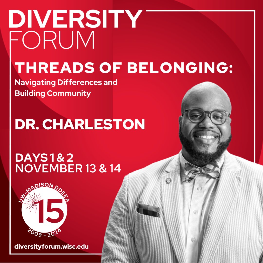 UW–Madison Diversity (@uw_diversity) on Twitter photo We’re just a few days away from the 2024 #DiversityForum! On Day One, <a href="/uwchancellor/">Chancellor Jennifer Mnookin</a> & <a href="/UWVCIE/">Vice Chancellor for Inclusive Excellence</a> will give the welcome address. On Day Two, <a href="/UWVCIE/">Vice Chancellor for Inclusive Excellence</a> will give the welcome address & introduce Carla Vigue for the Native Tribute.
Full agenda: diversityforum.wisc.edu/agenda/ We’re just a few days away from the 2024 #DiversityForum! On Day One, <a href="/uwchancellor/">Chancellor Jennifer Mnookin</a> & <a href="/UWVCIE/">Vice Chancellor for Inclusive Excellence</a> will give the welcome address. On Day Two, <a href="/UWVCIE/">Vice Chancellor for Inclusive Excellence</a> will give the welcome address & introduce Carla Vigue for the Native Tribute.
Full agenda: diversityforum.wisc.edu/agenda/