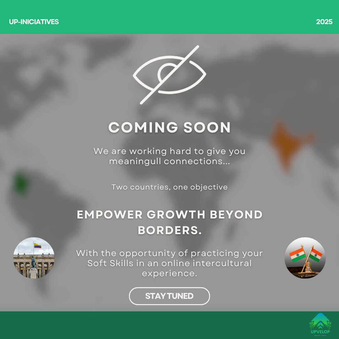 Upvelop_skills's tweet photo. 🌍 Ready to build bridges and expand your horizons?
We’re uniting expertise from #Colombia and #India to bring you transformative soft skills training at #Upvelop! Gain a #global perspective, navigate diverse workplaces, and become a true global citizen. #innovative #SoftSkills https://t.co/U4BiZztvaY