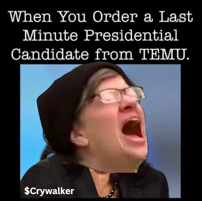 LukeCrywalker_'s tweet image. Crymala was the worst candidate ever! 

ticker is $Crywalker

#TrumpDerangementSyndrome #LiberalTears #LukeCrywalker #Crywalker