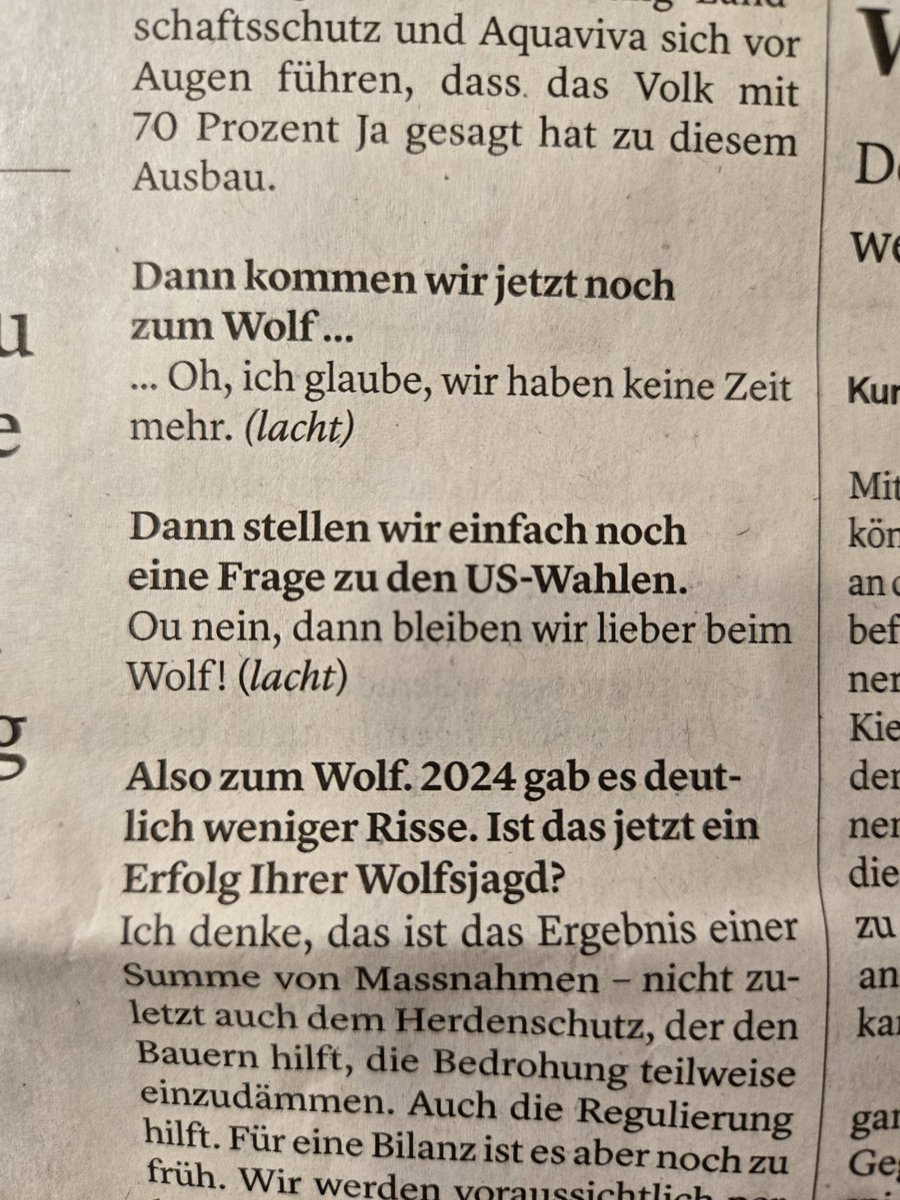 Humor in einem Bundesratsinterview - das gibts! (<a href="/RoschBen/">Ben Rosch</a> und <a href="/retowa/">Reto Wattenhofer</a> sprachen mit Albert Rösti <a href="/UVEK/">UVEK - DETEC - DATEC</a> vorwiegend über Autobahnen)