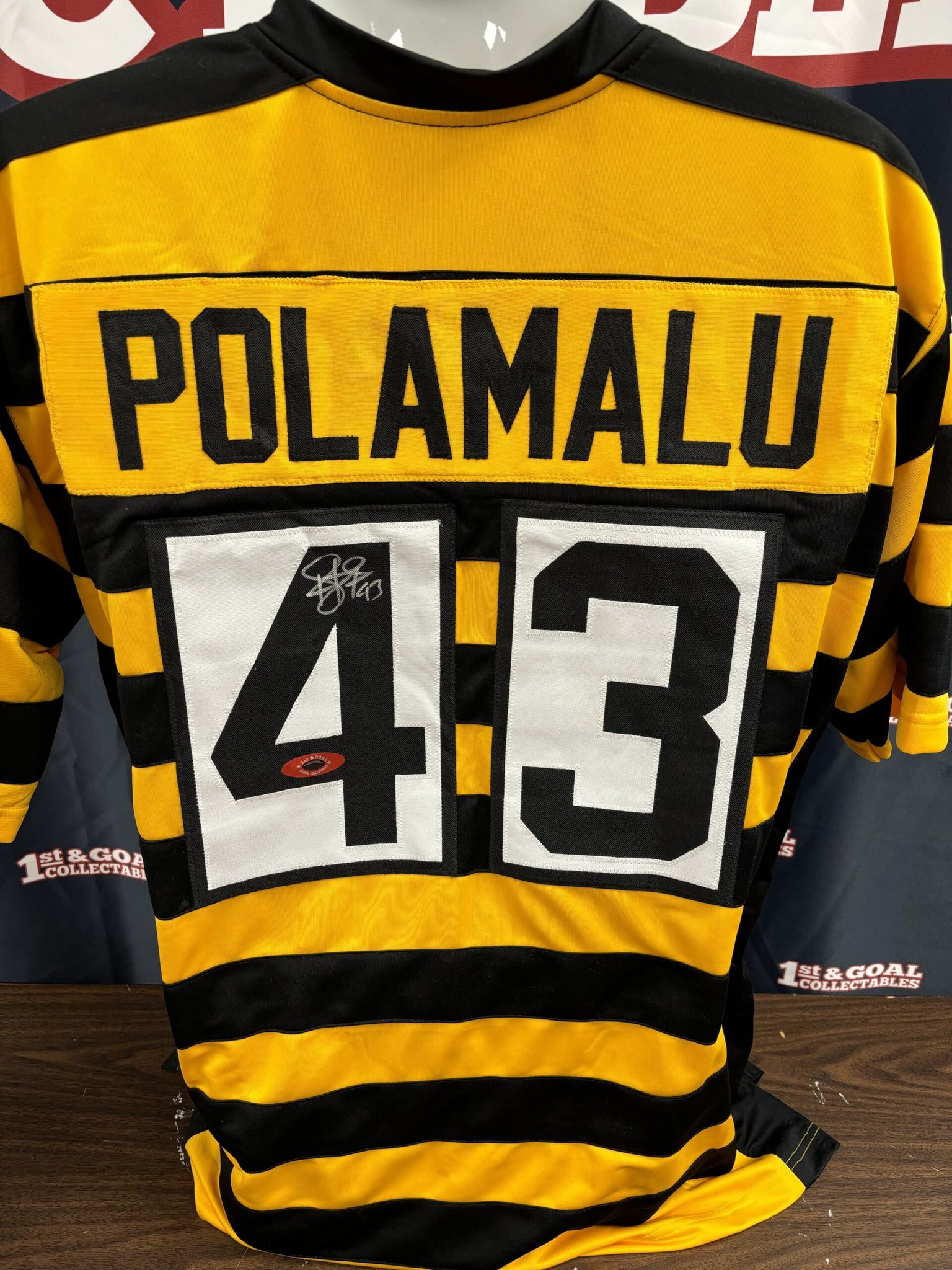 Steelers Depot 7 on X Troy Polamalu Heath Miller bumblebee jerseys from 1st Goal Collectables Steelers NFL https t WowAZDybol https t 6l3XSCcNVQ X