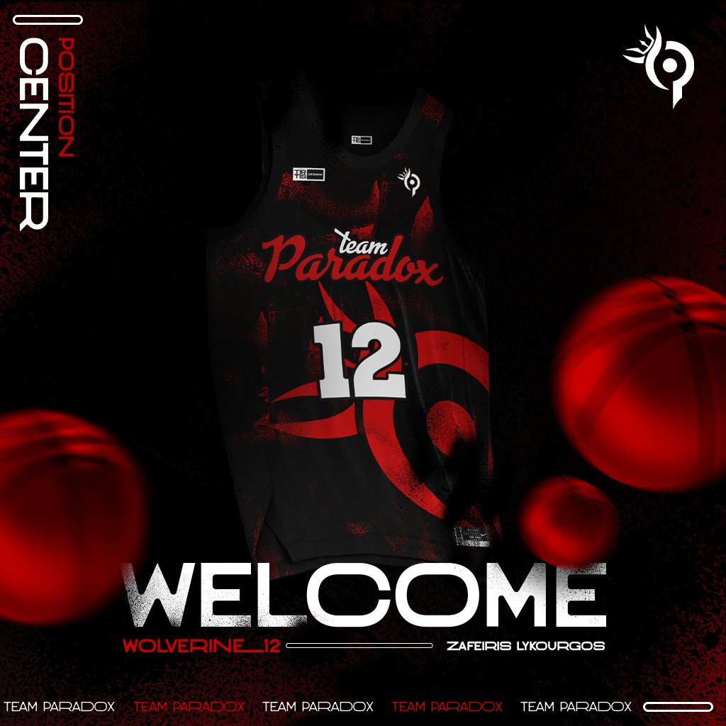 teamparadoxgr's tweet photo. The 5th addition to our newly assembled NBA2K team is @wolverin121 . Lykourgos is a very experienced player and a guy to have on your team. He will be joining @teamparadoxgr and will wear number 12
-
A force on the boards !
#EmbraceTheParadox #TPX 📷 https://t.co/suAqOv8GGz