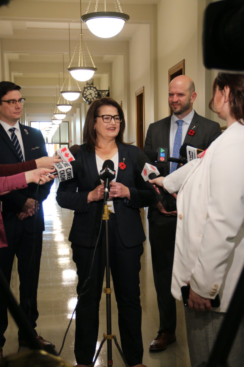 Great to officially welcome 15 new MLAs at our first caucus meeting yesterday. 

This team has more than doubled in size since last election.

We’re ready to prove that we’re a government in waiting.

#skpoli