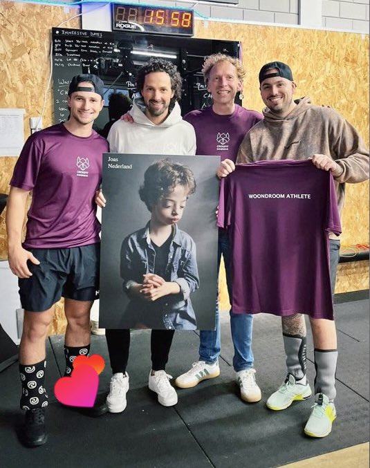 Een hartverwarmende sportieve actie ❤️ met maar liefst ruim 23.500 opbrengst voor
Joas WOONDROOM 🔥🥳