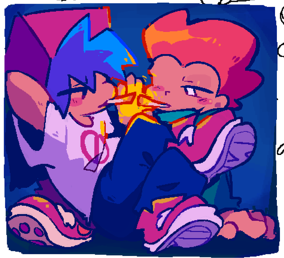 PiscyFosheria's tweet photo. i drew these gayass btw https://t.co/HRmxOUw72f