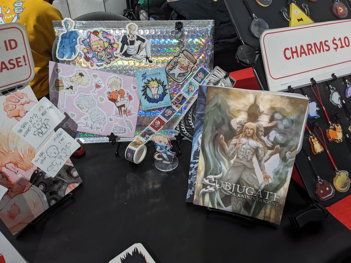 LAST CHANCE on all <a href="/kniveszine/">Subjugate Zine 🔪 THANK YOU FOR YOUR SUPPORT!</a> merch items and books!! Extremely limited stock on everything!!