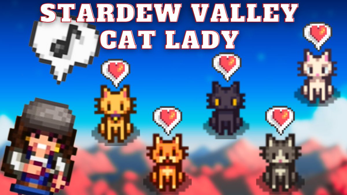 Live out your best Cat Lady dreams in Stardew Valley!

youtu.be/Vscefn_UTUU?si…
