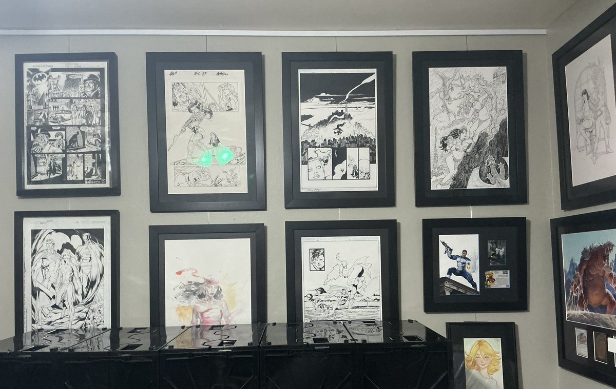 Comix4Sale's tweet photo. @TerryMooreArt I’m going to need to rearrange some art to frame and display this. https://t.co/8SWSGxgZWU