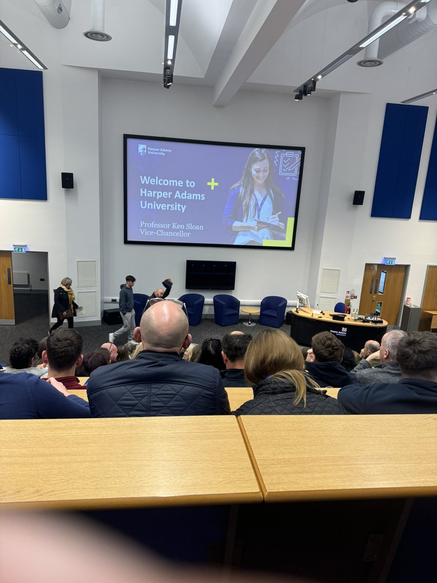 Great visit around <a href="/HarperAdamsUni/">Harper Adams University</a> today. Brought back amazing memories. Thank you to the legend that took us around. Fantastic tour.