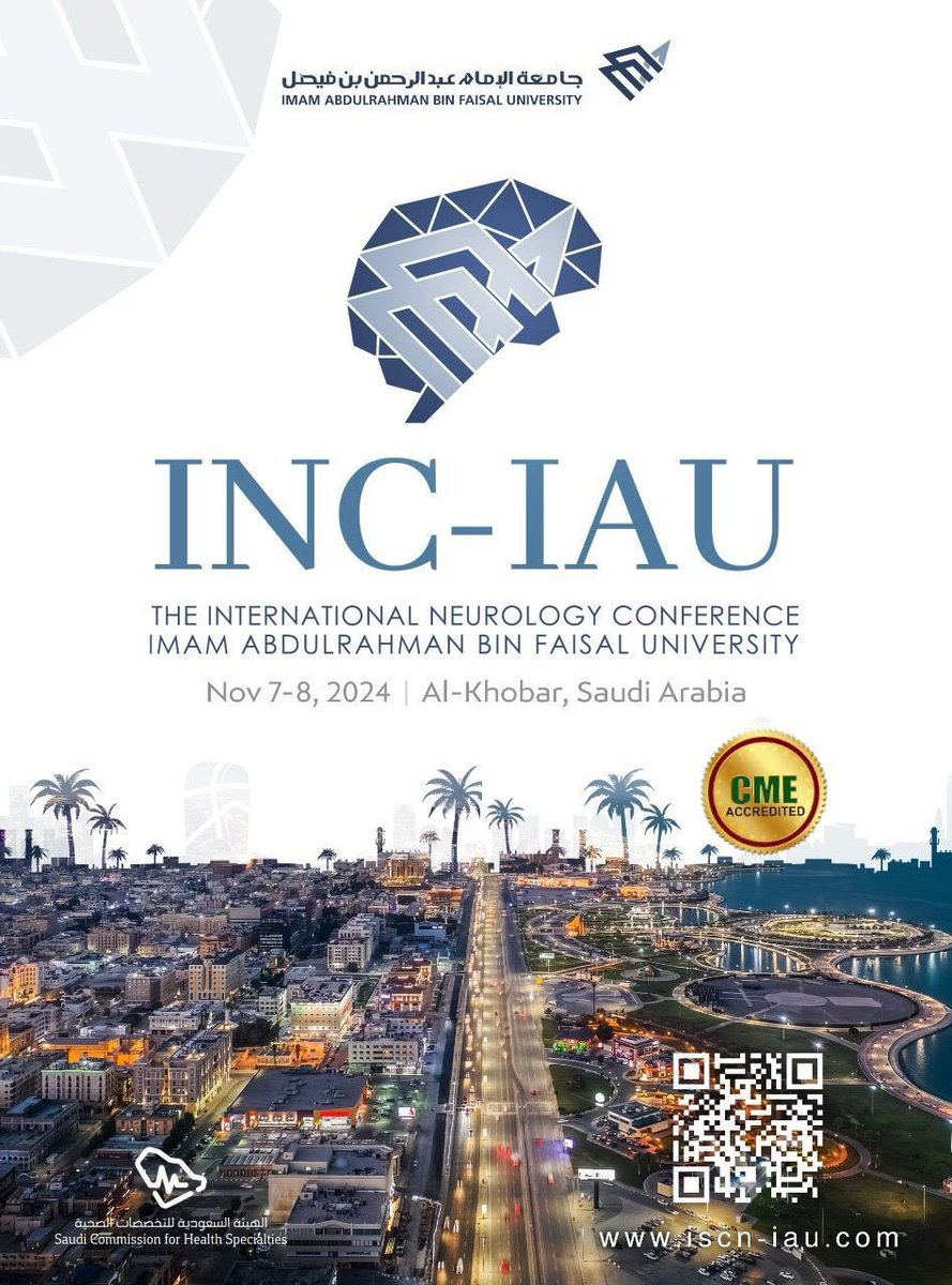 ZiyadTG's tweet photo. I was thrilled and honored to be part of the organizing committee for the International Neurology Conference at IAU Khobar, The talks and debate were truly inspiring and beneficial for our daily practice. 
Looking forward to the next INC 👏🏼 https://t.co/rPtKTBPl5y