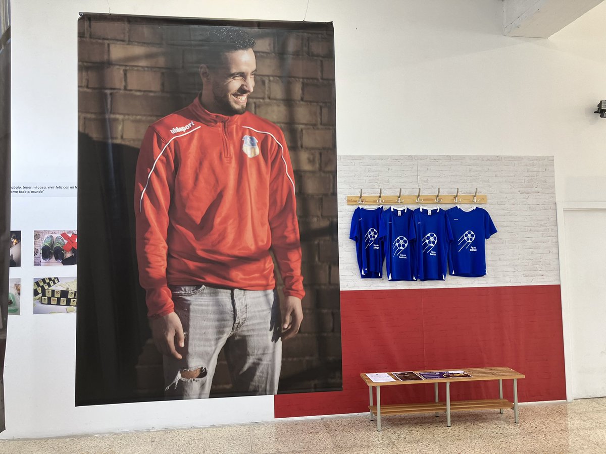 “A les notícies sempre veiem que un immigrant ha robat, però quan fa bé les coses no surt”

⚽️ L’exposició #GoalsforChange, una mirada necessària per desmuntar prejudicis