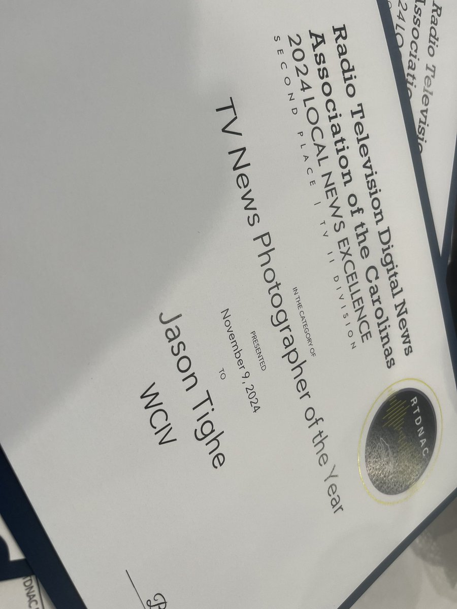 Congrats <a href="/jtighe08/">Jason Tighe</a> for placing 2nd as @rtndnac Photographer of the Year !