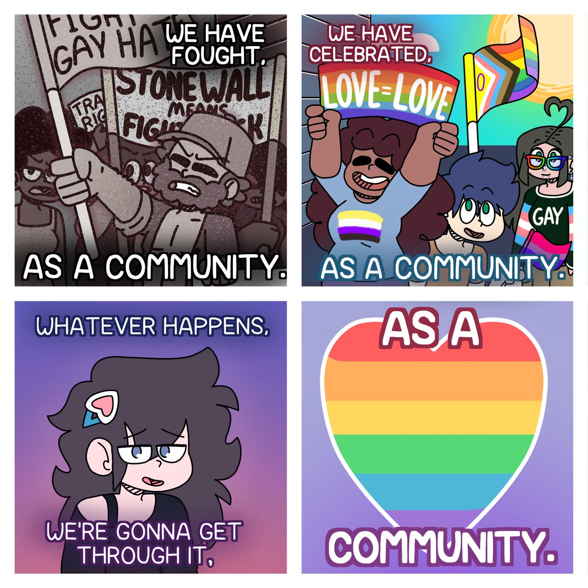 brooke2valley's tweet image. We'll stand together. 💕