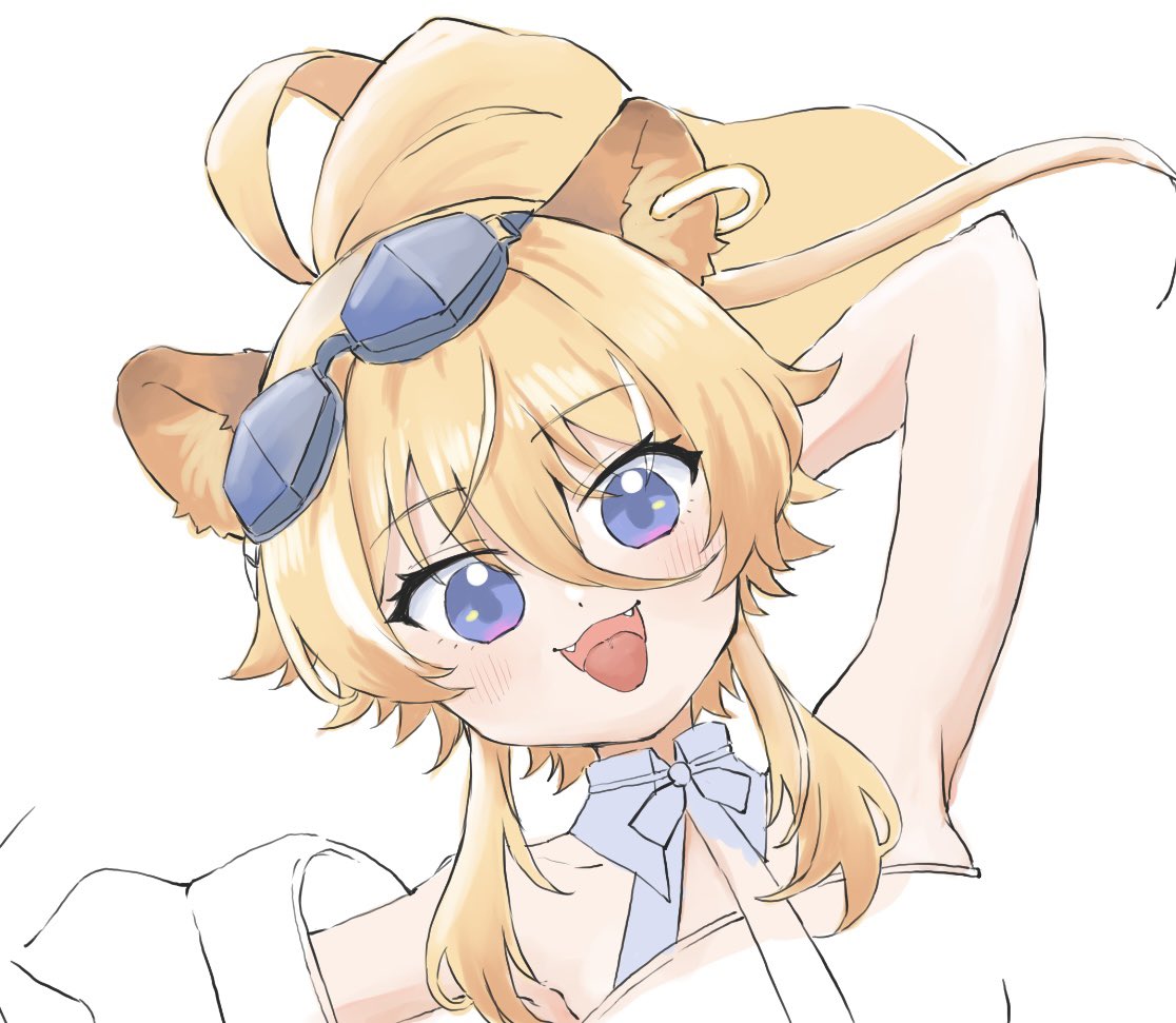 「普段使ってるペンと違うやつ使って描いてみてた…( ˘ω˘)φ 」|紺堂のイラスト
