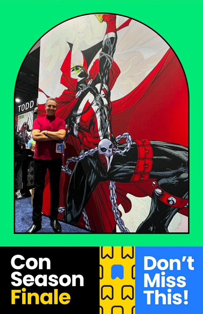 Todd_McFarlane's tweet photo. BUY THE BOOTH is BACK! Stay tuned this MONDAY for MORE INFO and make sure to BOOKMARK the show here➡️https://t.co/emnSkemNVJ!
TODD.
#spawn #whatnot #imagecomics #buythebooth #whatnotcomics @ImageComics @McFarlaneComics @Whatnot https://t.co/KJUywtlEDL