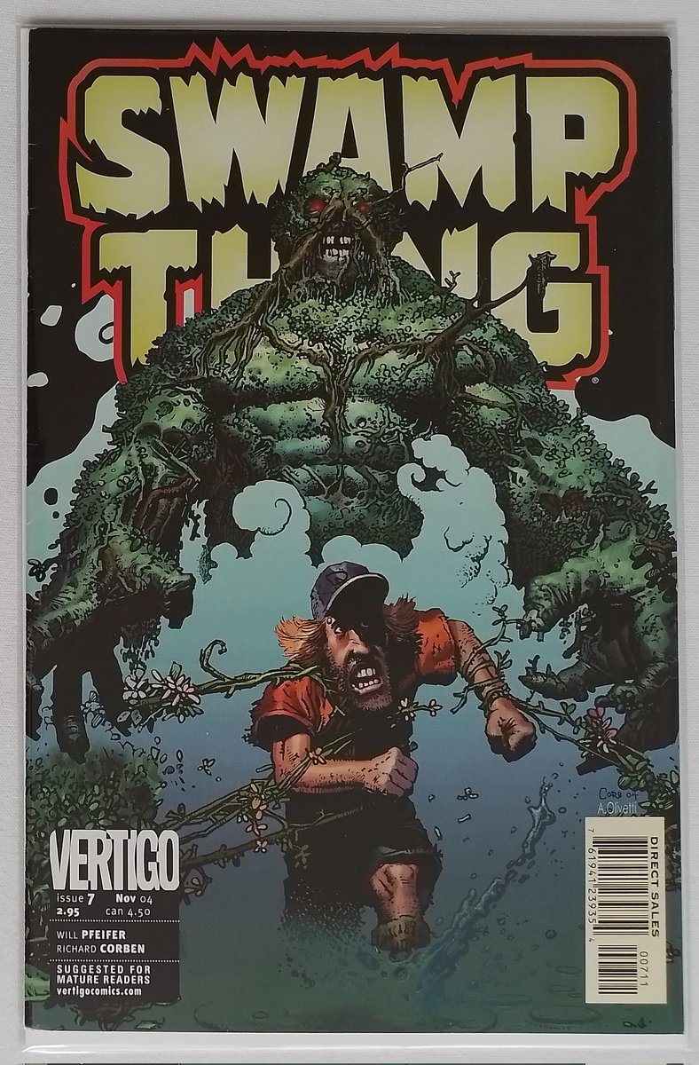 AmraSeldon's tweet photo. 148.   
Swamp Thing Vol. 4 #7  
Will Pfeifer &amp; Richard Corben 
DC / Vertigo, November 2004 
(en anglès) 

#ElsMeusComics 
#RichardCorben 
#Corben https://t.co/v5F2F7D6Zf
