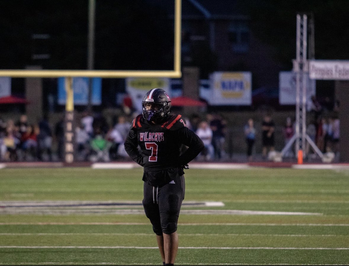 Xavier Patterson (@xapatterson2008) on Twitter photo Regular season stats (9-1)
Offense
11 catches
172 yards
3 tds
Defense
86 tackles
13.5 sacks ( school record )
32 qb hurries
30 tfls
3 forced fumbles
3 blocked punts
1 blocked extra points
hudl.com/v/2QiqUN
<a href="/RecruitNitroHS/">Nitro Wildcats Football</a> <a href="/GordonCohagan/">Gordon Cohagan</a> <a href="/coachcurtis42/">Coach Curtis</a> Regular season stats (9-1)
Offense
11 catches
172 yards
3 tds
Defense
86 tackles
13.5 sacks ( school record )
32 qb hurries
30 tfls
3 forced fumbles
3 blocked punts
1 blocked extra points
hudl.com/v/2QiqUN
<a href="/RecruitNitroHS/">Nitro Wildcats Football</a> <a href="/GordonCohagan/">Gordon Cohagan</a> <a href="/coachcurtis42/">Coach Curtis</a>
