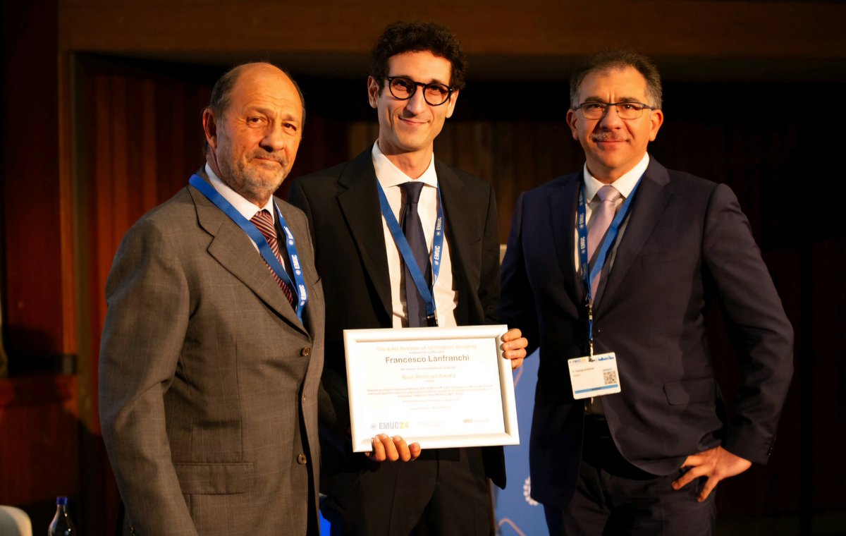 flanfranchiMD's tweet photo. Many thanks to the @Uroweb for awarding our study as the Best Imaging Abstract at #EMUC24! Special thanks to the PRECISE-MDT Study (https://t.co/lVG5TfQmyt), to the @UniGenova, and to the Nuclear Medicine of @SanMartino_Ge! The presentation is available at https://t.co/mYBmHclcHB https://t.co/JMI6lLkkuR
