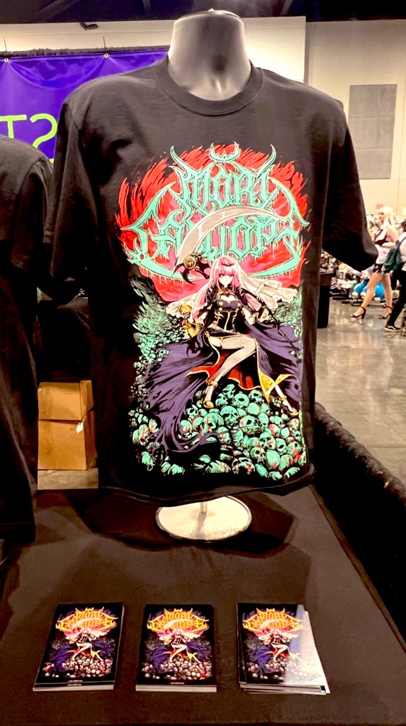 matadorart64's tweet photo. In Line for the Limited Calli Metal Shirt 💀💀💀
#callillust 
#CalliopeMori
#GhostXGhost
#axchibi https://t.co/4Oi2Rv0gxH