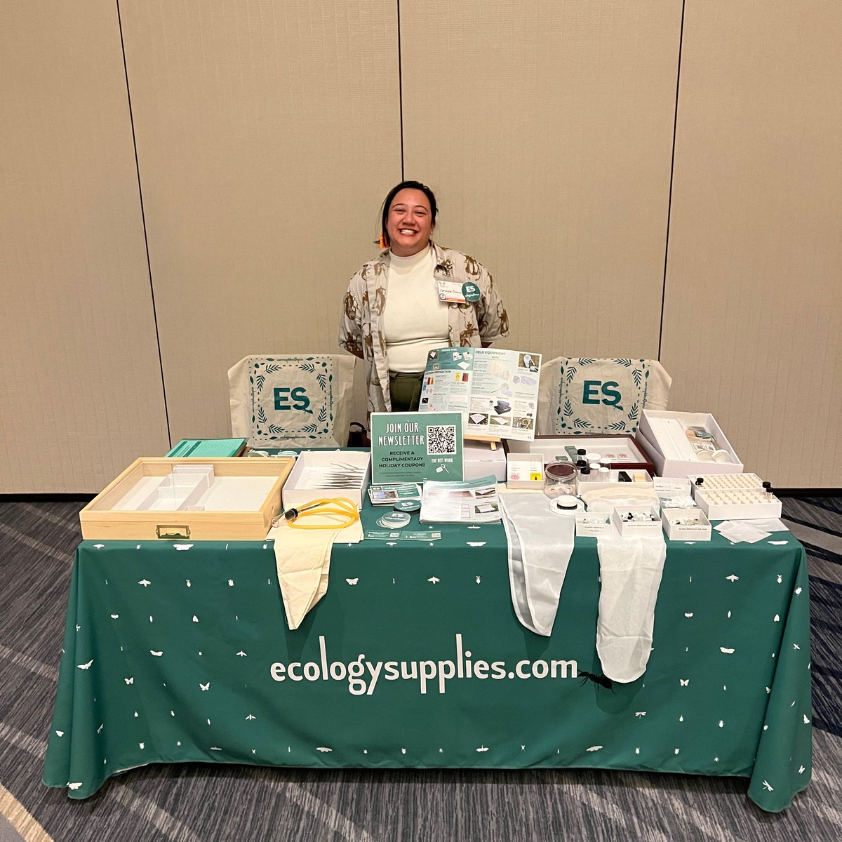 Day 1 of #ECN2024 has begun! 

Thank you @entcollnet for having us, we are so excited to sponsor and learn about how we can serve the entomological collections community!