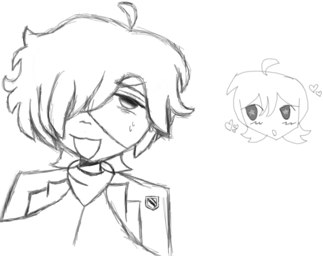 daily_xanvid's tweet photo. Day 39 (🎱) Finally no longer a Microsoft paint user
#drdt #danganronpadespairtime #drdtxander #drdtdavid #xandermatthews #davidchiem #xanvid https://t.co/G2lOBxvvB7
