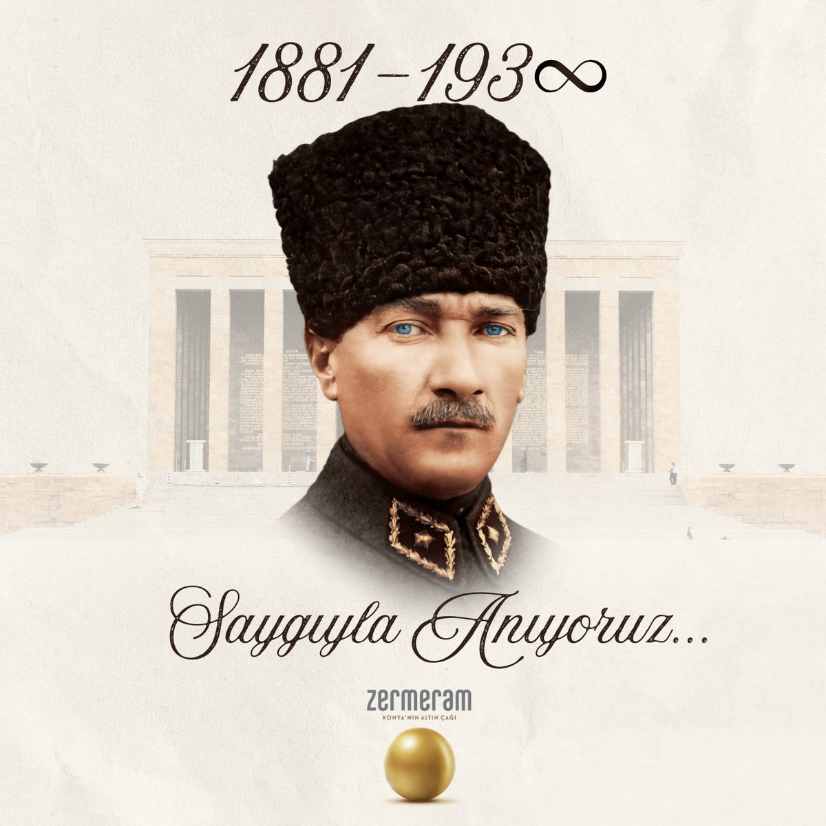 Atamızı sevgi ve saygıyla anıyoruz...

#10Kasım #Atatürk