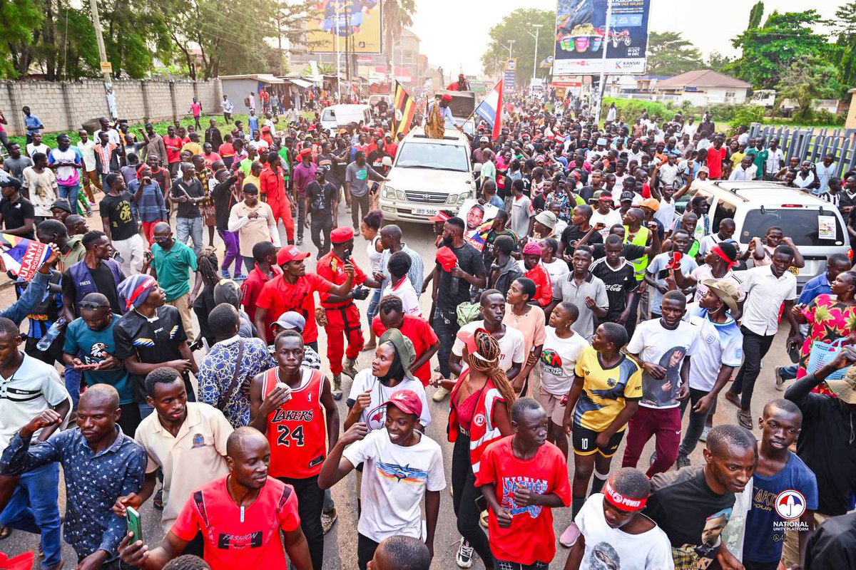 HEBobiwine's tweet photo. We have wound up this week's #NUPCountryWideTour activities with a trip to Soroti District in Teso, Eastern Uganda. 

Our message to the people of Teso has been one of change and a promise of justice and economic empowerment once Uganda has decisively dealt with dictator Museveni and his corrupt clique! We are grateful for the warmth and enthusiasm with which we have been received in Soroti! 

Our countrywide tour resumes on Monday next week with a trip far west to Kisoro District to bolster the campaign of comrade Sultana Salim who is contesting in a by-election for the Kisoro Woman MP seat. #PeoplePowerOurPower #FreeAllPoliticalPrisonersinUganda