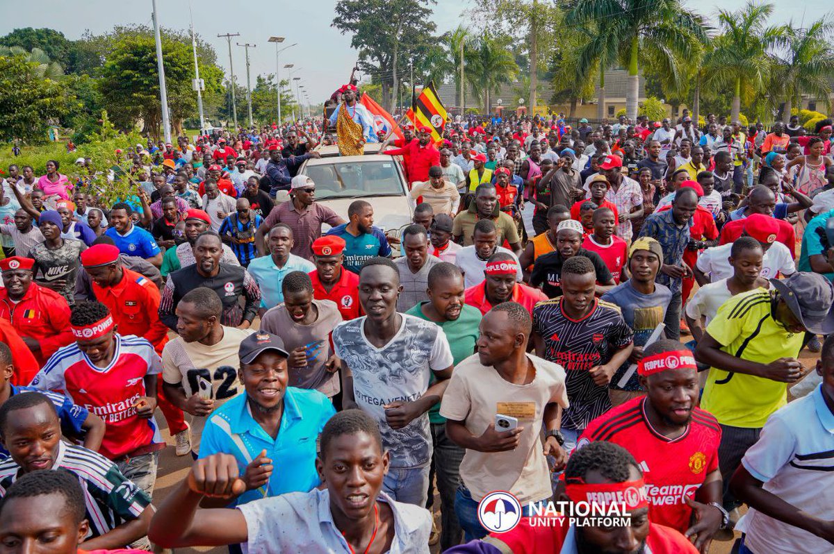 HEBobiwine's tweet photo. We have wound up this week's #NUPCountryWideTour activities with a trip to Soroti District in Teso, Eastern Uganda. 

Our message to the people of Teso has been one of change and a promise of justice and economic empowerment once Uganda has decisively dealt with dictator Museveni and his corrupt clique! We are grateful for the warmth and enthusiasm with which we have been received in Soroti! 

Our countrywide tour resumes on Monday next week with a trip far west to Kisoro District to bolster the campaign of comrade Sultana Salim who is contesting in a by-election for the Kisoro Woman MP seat. #PeoplePowerOurPower #FreeAllPoliticalPrisonersinUganda