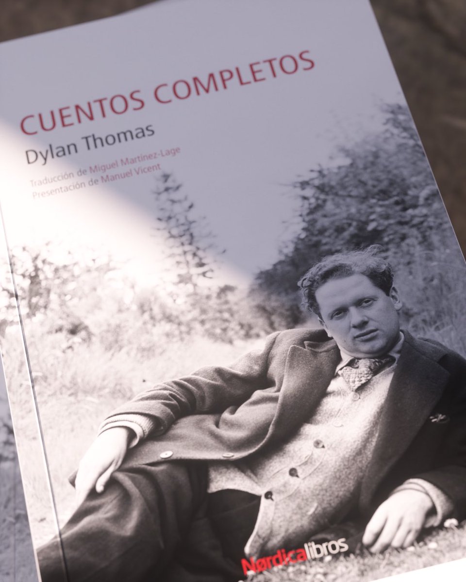 Nordica_Libros's tweet image. El 9 de noviembre de 1953 falleció Dylan Thomas. Hoy recordamos al gran poeta y narrador galés y os recomendamos uno de los grandes libros de nuestro catálogo: «Cuentos completos».

#DylanThomas 
#TalDíaComoHoy 
#cuentos
