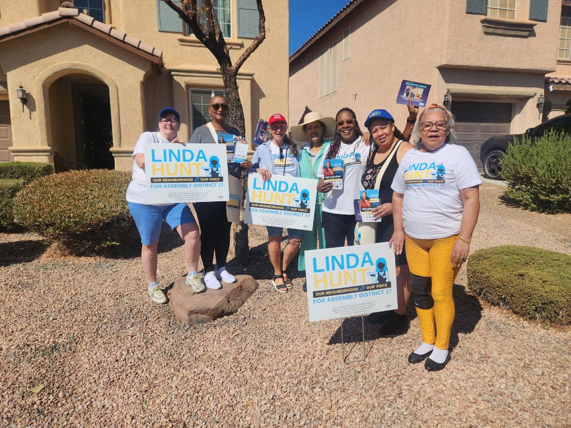 LindaForNevada's tweet photo. We did it! Thank you to my #AD17 neighbors for putting your trust in me to represent you in #nvleg! I will be fighting for you on affordable housing, safe communities, good schools, and other issues important to working families! https://t.co/Dsfd4jpcjZ