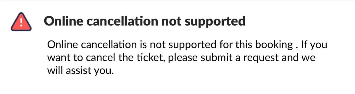 vrushabhmali3's tweet photo. @makemytripcare @makemytrip I am unable to cancel my flight ticket on the app and have also paid extra so I could get a full refund. Please help out with how to proceed with my cancellation and getting my refund back for my flight https://t.co/lCtJ4EImOb