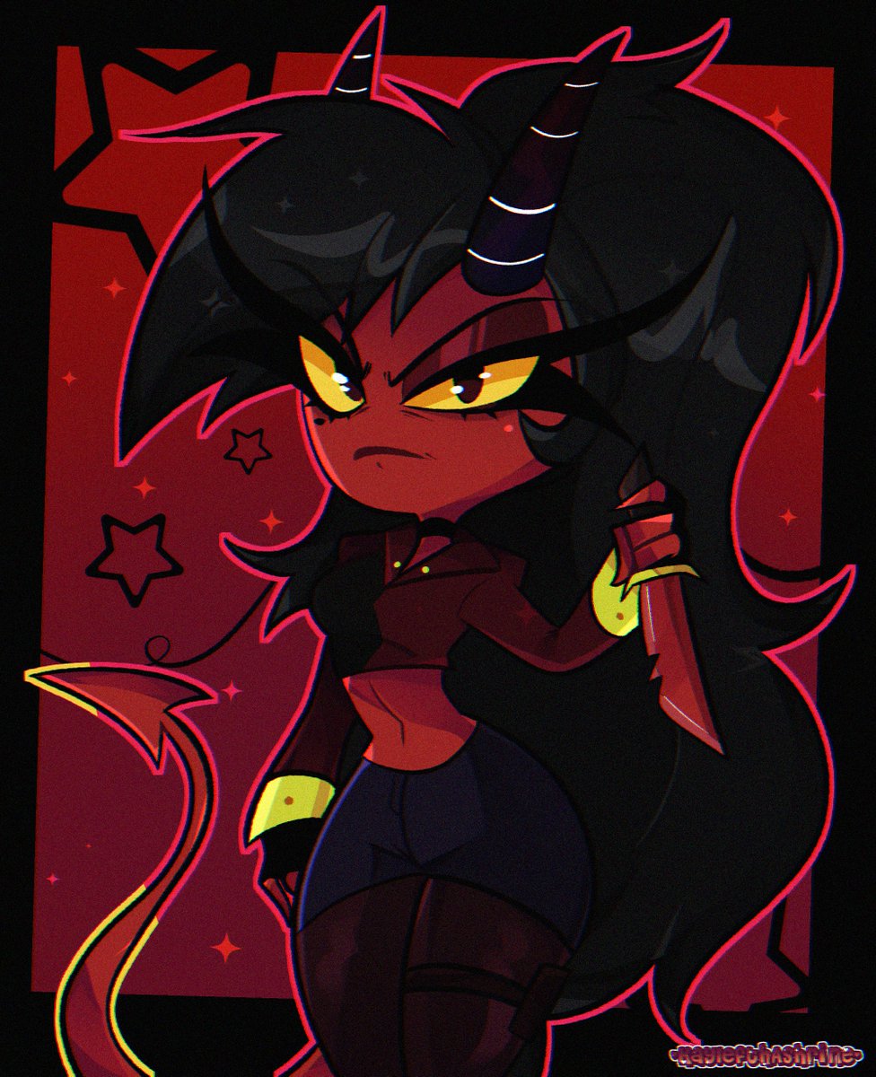 kaylefth's tweet image. Millie with Long hair looks so beautiful 💖⭐️
-
-
#HellubaBoss #HelluvaBossMillie #helluvabossfanart