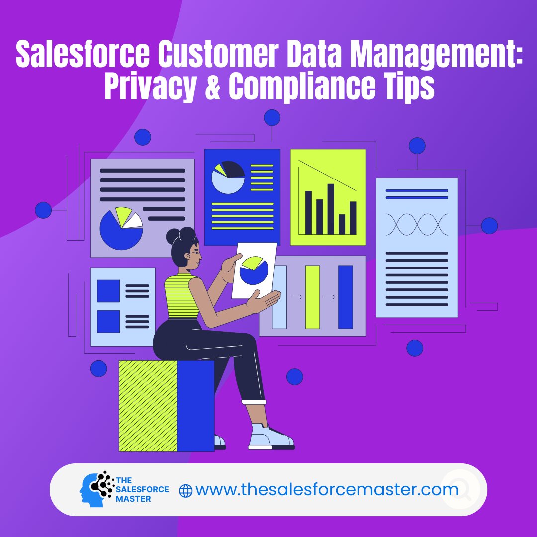 Saleforcemaster's tweet photo. Salesforce Customer Data Management: Privacy &amp; Compliance Tips

#thesalesforcemaster #Salesforce #salesforcemarketingcloud #datamanagement #privacypolicy #DataCloud #MarketingCloud #salesforcecloud #salesforceadmin #SalesforceAdministrator #salesforceguide #salesforcecommuni https://t.co/rfG7BHbE5n