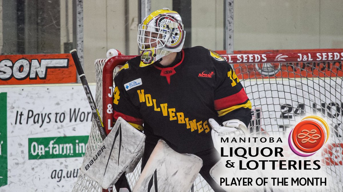 mjhlWolverines's tweet image. Jase Wareham has been named the team's Manitoba Liquor and Lotteries Player of the Month for September/October.

STORY: waywaywolverines.com/wareham-named-…