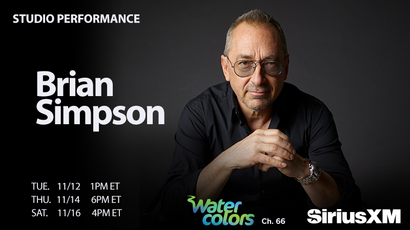 This week, keyboardist <a href="/bsimpsonjazz/">Brian Simpson</a> makes a stop at <a href="/SIRIUSXM/">SiriusXM</a>! Join us for an intimate studio session as Brian and his band stretch-out on some fan favorites plus share a special tribute to the ladies of <a href="/Watercolorsjazz/">SiriusXMWatercolors</a>!