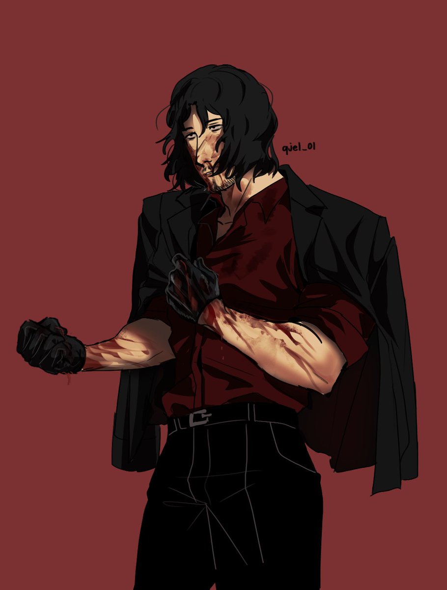 qjel_01's tweet image. #markiplier #ironlung #marktwt
Convict in suit