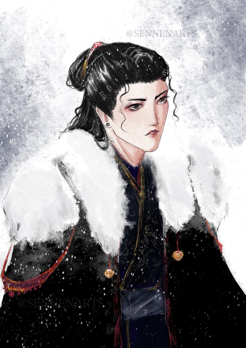 it’s cold  here,  let  me  take  care  of  you,  Beiyuan.

#LordSeventh #qiye #wuxi #七爷 #jingbeiyuan #jingqi #xiyuan #Priest