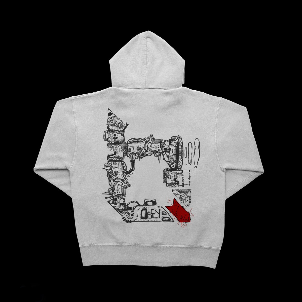 obey hoodie concept