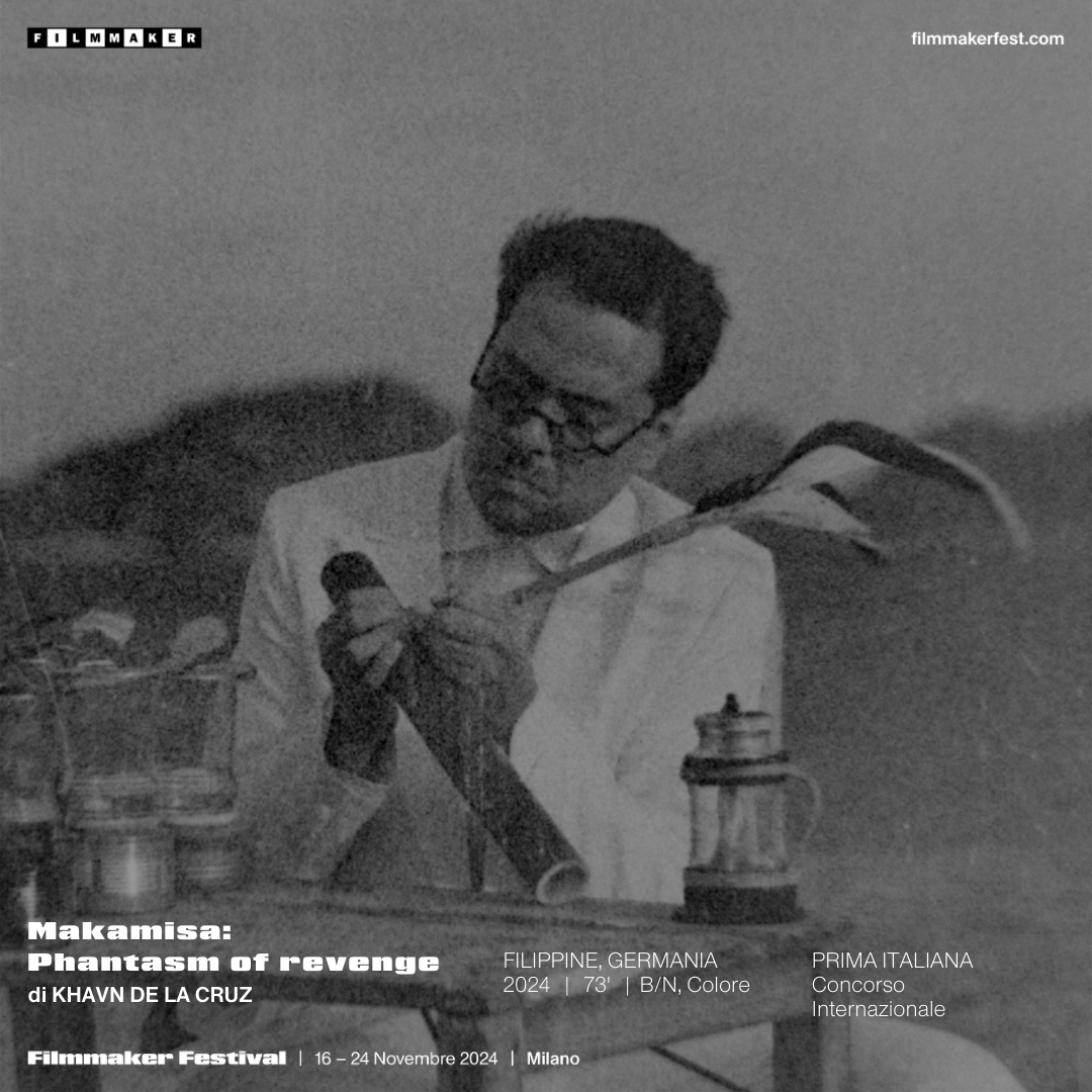 Makamisa – Phantasm of Revenge di Khavn De La Cruz: Un'epopea sulla #decolonizzazione delle #Filippine, attraverso la poesia di José Rizal, per riflettere sul riscatto e le lotte globali. #Makamisa #Cinema #FilmmakerFestival
Abbonati bit.ly/4eqL6Mz