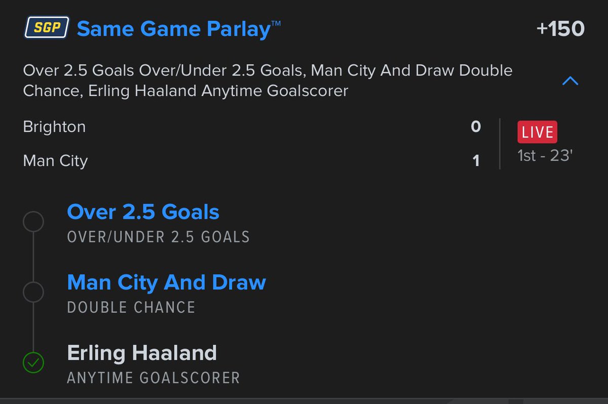 JuicedGains's tweet photo. @ManCity already looking good. 

Our VIP members got this one 🫡

Let’s finish this early #PremierLeague #Fanduel ⚽️🏴󠁧󠁢󠁥󠁮󠁧󠁿

@SoBet_app allow me to share these on your app 🔥💰 https://t.co/jwHHl2Lrkf