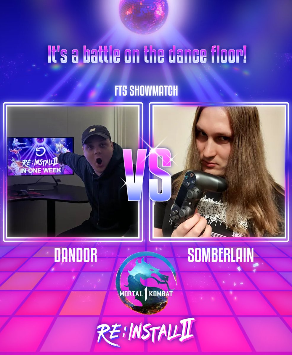 We don't see a lot of NRS games in Finland, so we have Mortal Kombat 1, also known as Morkko between friends, as the second to last showmatch with Dandor and Somberlain sending cameos out!